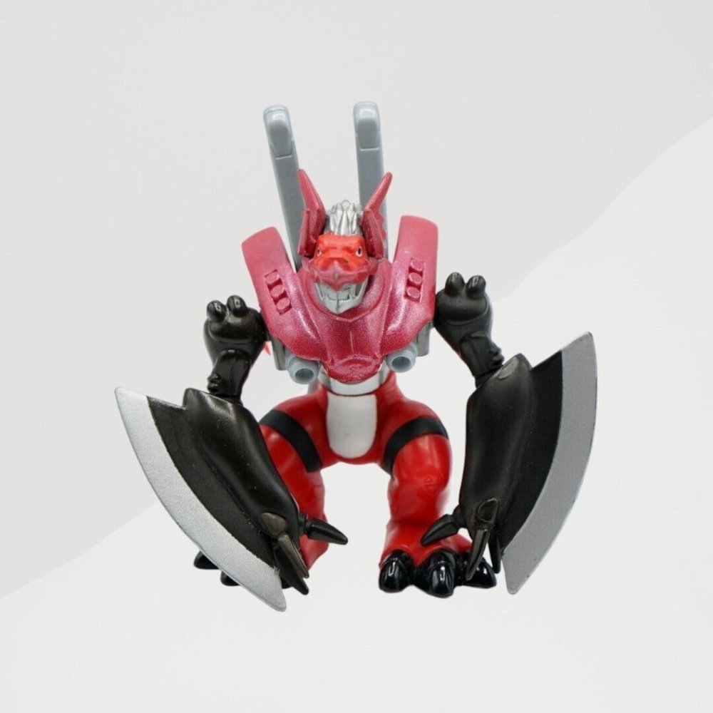 2001 Bandai DIGIMON Digi-Warriors WARGROWLMON Rare 3” Action Figure
